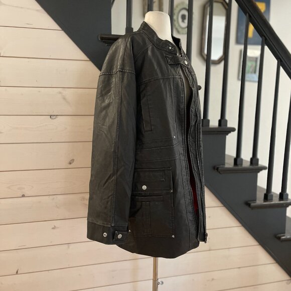 Free People All About That Moto Jacket NWOT Size Large - Picture 8 of 12